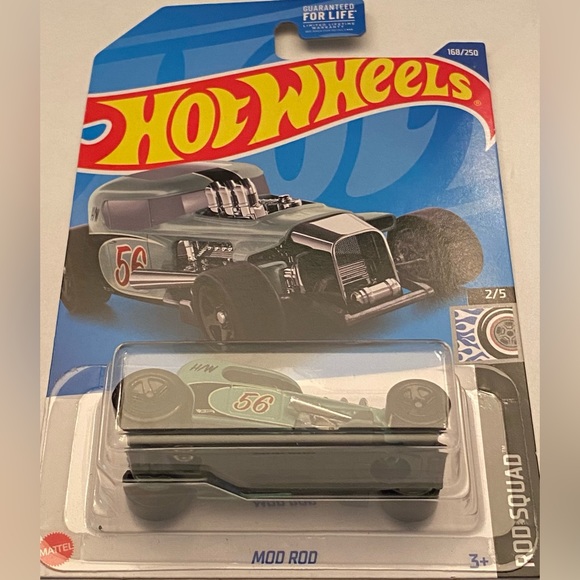 β
 π 4/20 π NEW 2023 MATTEL HOT WHEELS 2/5 HW ROD SQUAD MOD ROD #168/250 - Picture 3 of 3